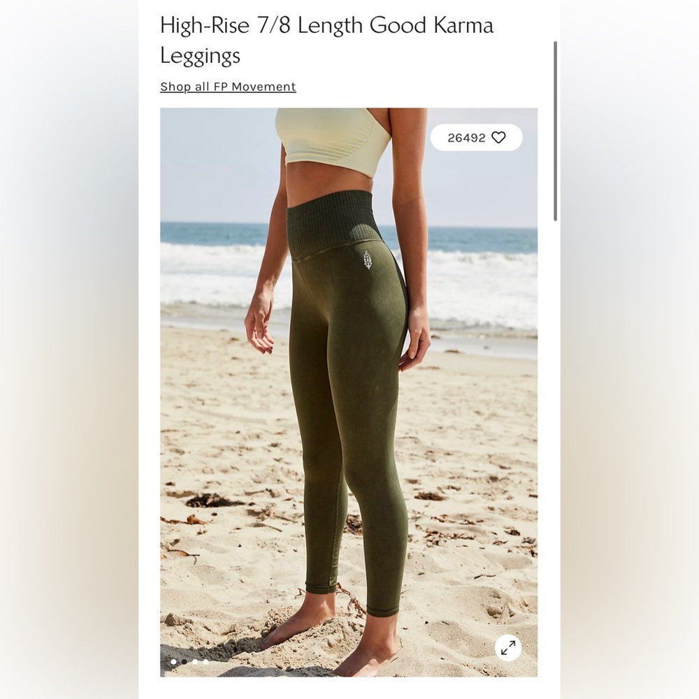 Free People Movement High-rise Good Karma Leggings
